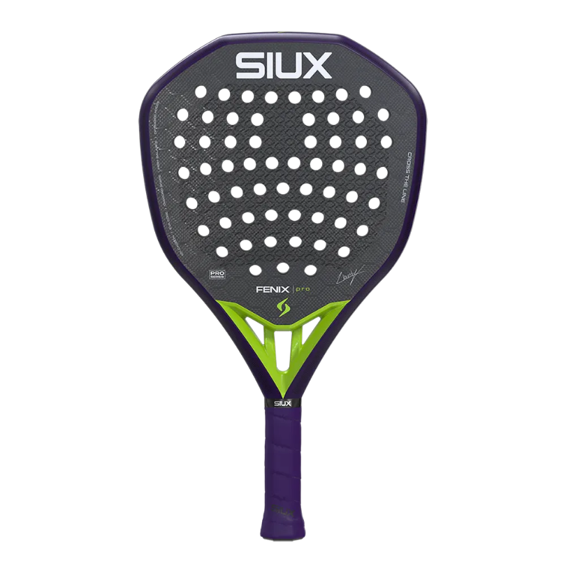 Raquette Siux Fenix Pro Glow Purple by Leo Augsbuger (2026)