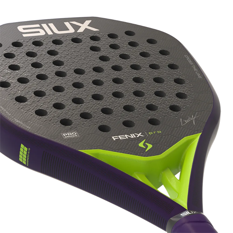 Raquette Siux Fenix Pro Glow Purple by Leo Augsbuger (2026)