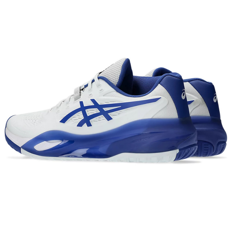 Chaussures Asics Gel Resolution X | White - Dark Cobalt