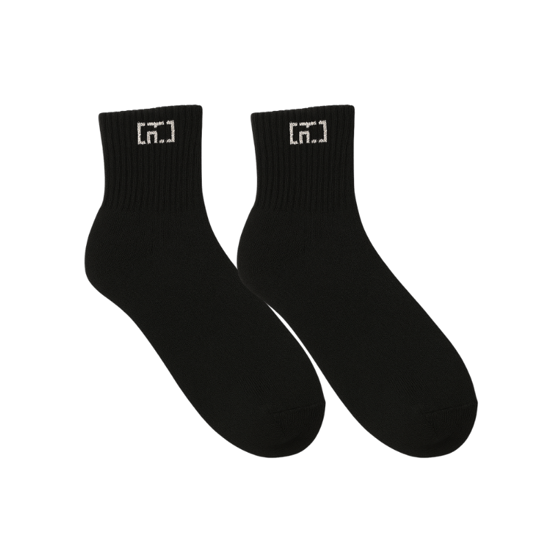 Chaussettes Parfaites Moyennes (Noir)