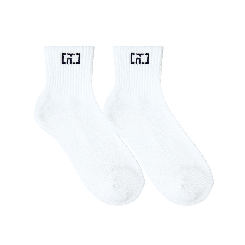 Chaussettes Parfaites Moyennes (Blanc)