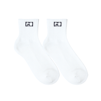 Chaussettes Parfaites Moyennes (Blanc)