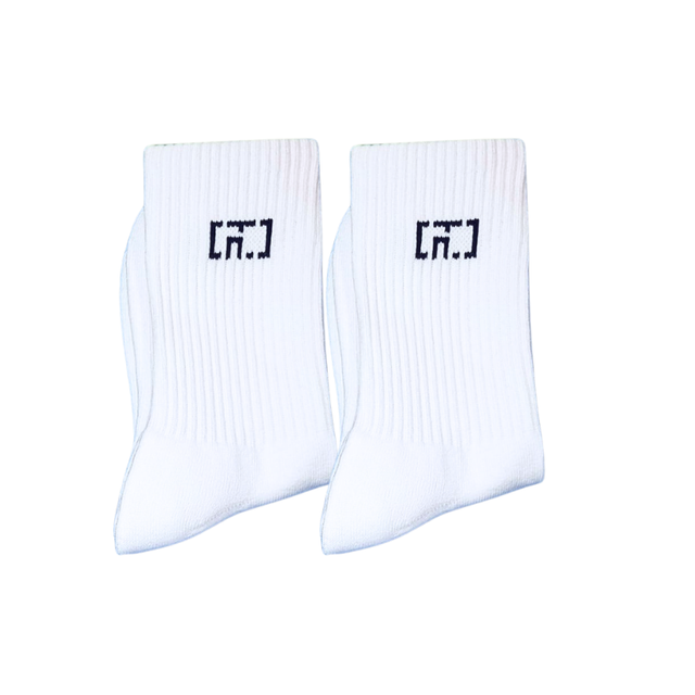 Chaussettes Parfaites Moyennes (Blanc)