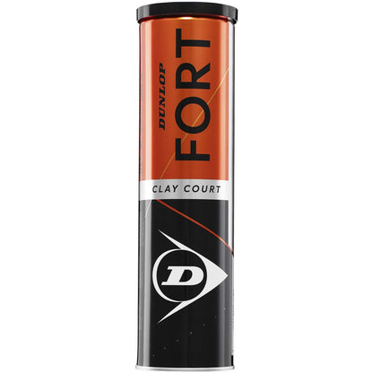 Balles Dunlop Fort Clay Court (4 balles)