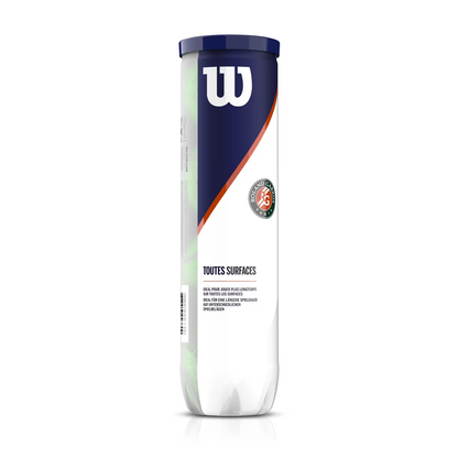 Balles Wilson Roland Garros All Court (4 balles)