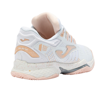  Padel House - Joma Chaussures Slam Lady Blanc Rose 2