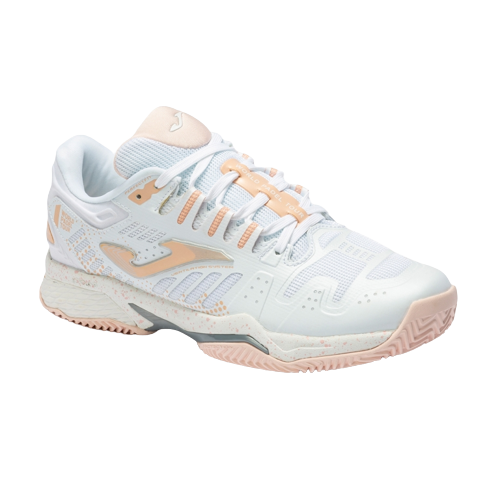  Padel House - Joma Chaussures Slam Lady Blanc Rose 4