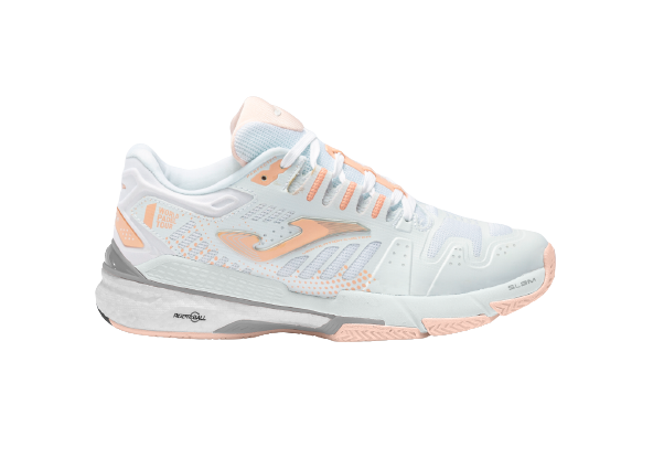  Padel House - Joma Chaussures Slam Lady Blanc Rose 5