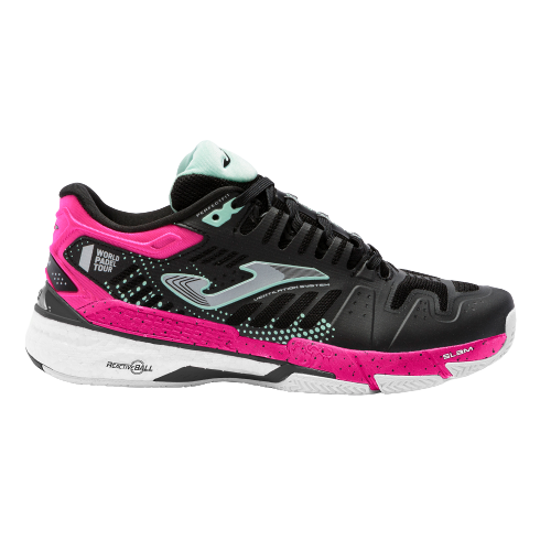 Padel House - Joma Chaussures Slam Lady Noir Fuchsia 1