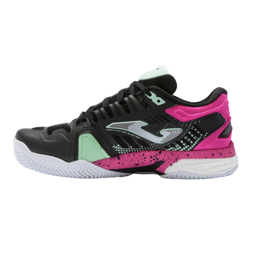 Padel House - Joma Chaussures Slam Lady Noir Fuchsia 2