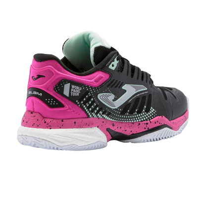Padel House - Joma Chaussures Slam Lady Noir Fuchsia 4
