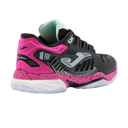 Padel House - Joma Chaussures Slam Lady Noir Fuchsia 4