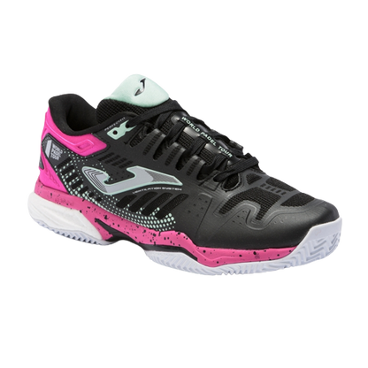 Padel House - Joma Chaussures Slam Lady Noir Fuchsia 5