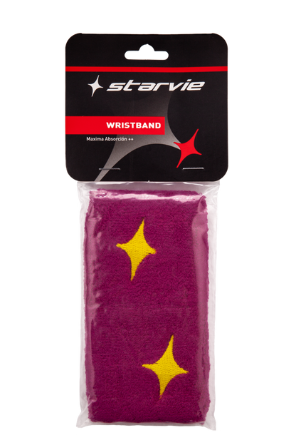 Padel House - Starvie Serre Poignet Court Violet Or 3
