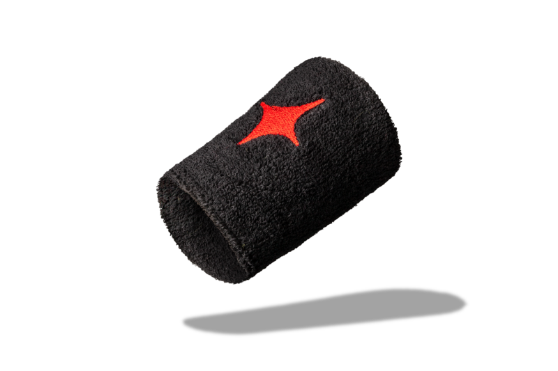 Padel House - Starvie Serre Poignet Long Noir Rouge 1